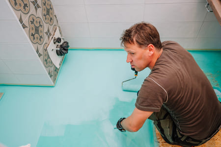 Why you should insist on waterproofing a bathroom floor
